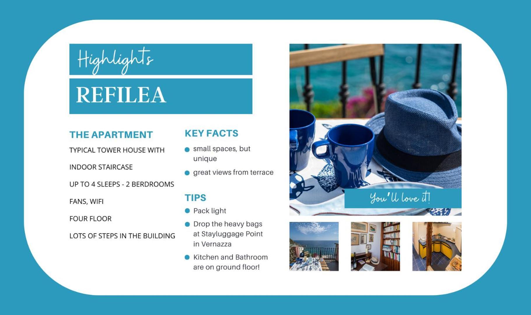 Refilea Sea View Tower Villa Βερνάτσα Εξωτερικό φωτογραφία